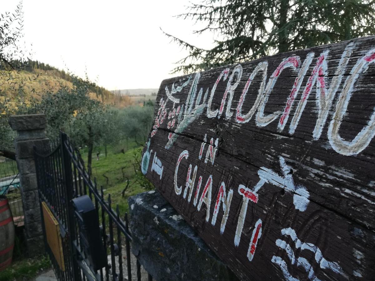 Agriturismo "Crocino In Chianti" ガイオーレ・イン・キアンティ エクステリア 写真